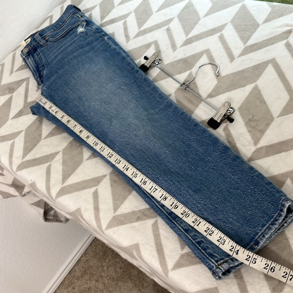 Madewell Mid-Rise Perfect Vintage‎ Jean in Ainsdale Knee-Rip Edition size 26P - Picture 9 of 9